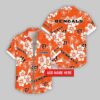 Custom Name Cincinnati Bengals Hibicus Hawaiian Shirt For Fans