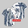 Custom Name Dallas Cowboys Coconut Pattern Hawaiian Shirt For Fans