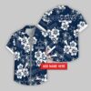 Custom Name Dallas Cowboys Hibicus Hawaiian Shirt For Fans
