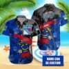 Custom Name New York Rangers Tiki Vibes Summer Hawaiian Shirt