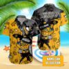 Custom Name Pittsburgh Penguins Tiki Vibes Summer Hawaiian Shirt
