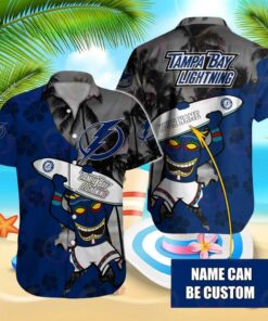 Custom Name Tampa Bay Lightning Special Native Summer Hawaiian Shirt