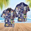 Detroit Tigers Tropical Icon Summer Hawaiian Shirt