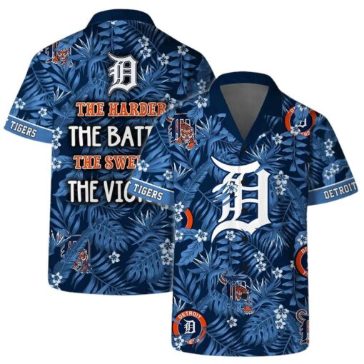 Detroit Tigers Victory Quote Summer Hawaiian Shirt