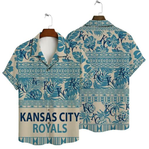 Kansas City Royals Island Patterns Summer Hawaiian Shirt