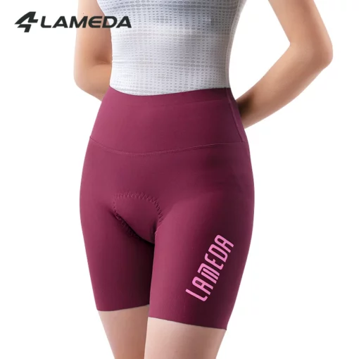 LAMEDA Women's Cycling Shorts Absorb Shock Padded Road Bike Short Pants Professional Cycle Shorts Summer Breathable MTB Clothes