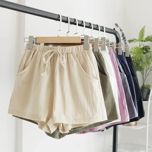 Summer Shorts For Women Casual High Waist Teens Girl Trouser All-match Breathable Running Beach Short Sweatpants Clothing - Image 3