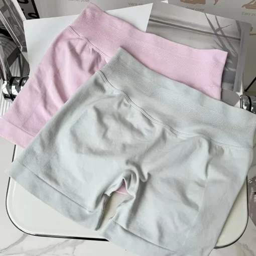 Women Yoga Shorts High Waist Gym Workout Shorts Fitness Yoga Lift Butt Fitness Ladies Yoga Gym Running Short Pants Sportswear - Image 5