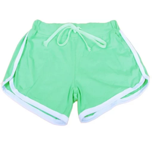 Casual Sexy Fitness Shorts Fashion Drawstring Running Shorts Stretch Sports Womens Clothes Gym Female Yoga Pants Sportswear - Image 2