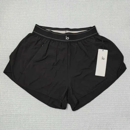 Match Point Short Double-layer Sports Pantskirt Summer Elastic High Waist Short Women Casual Shorts - Image 3