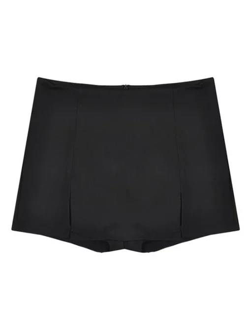 Sexy Split Shorts Skirt Women'S Office Ladies 4xl Suit Skirt Summer New Black Mini A-Line Pants Skirt High Waist Wide Leg Shorts - Image 11