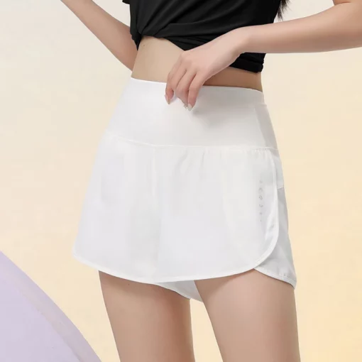 PHIGEER Women's Summer Lightweight Running Shorts 2 in 1 Yoga Shorts with Liner and Pocket Breathable Athletic Short Gym Clothes - Image 2