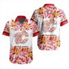 Calgary Flames Tropical Blossom Summer Hawaiian Shirt