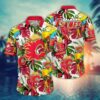 Calgary Flames Tropical Parrot Summer Hawaiian Shirt