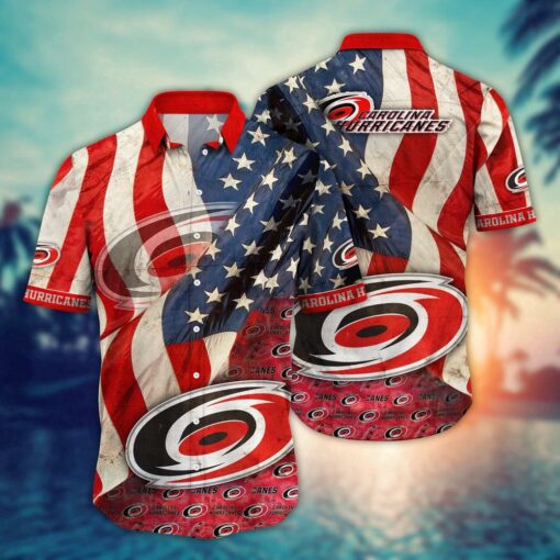 Carolina Hurricanes American Pride Summer Hawaiian Shirt