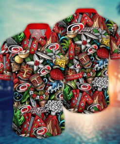 Carolina Hurricanes Island Legends Summer Hawaiian Shirt