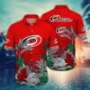 Carolina Hurricanes Jungle Breeze Summer Hawaiian Shirt