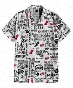 Carolina Hurricanes Storm Surge Summer Hawaiian Shirt