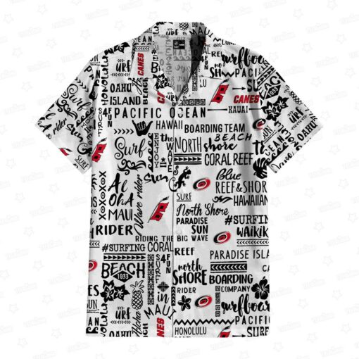 Carolina Hurricanes Storm Surge Summer Hawaiian Shirt