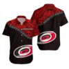 Carolina Hurricanes Tribal Wave Summer Hawaiian Shirt