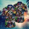 Columbus Blue Jackets Tiki Vibes Summer Hawaiian Shirt