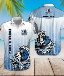 Dallas Mavericks Classic Fade Summer Hawaiian Shirt