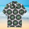 Dallas Stars Circular Emblem Summer Hawaiian Shirt