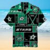 Dallas Stars Classic Logo Summer Hawaiian Shirt