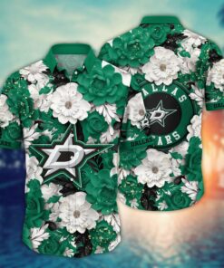 Dallas Stars Floral Luxe Summer Hawaiian Shirt