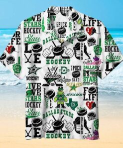 Dallas Stars Hockey Life Summer Hawaiian Shirt