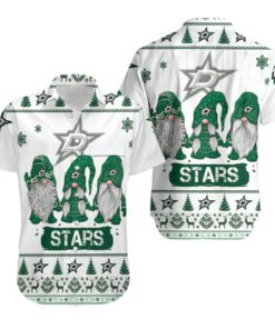 Dallas Stars Holiday Gnome Summer Hawaiian Shirt