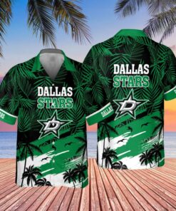 Dallas Stars Ocean Breeze Summer Hawaiian Shirt