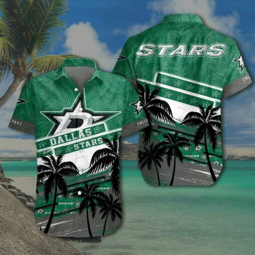 Dallas Stars Palm Paradise Summer Hawaiian Shirt