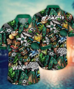 Dallas Stars Tiki Jungle Summer Hawaiian Shirt