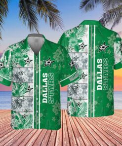 Dallas Stars Tropical Sunset Summer Hawaiian Shirt