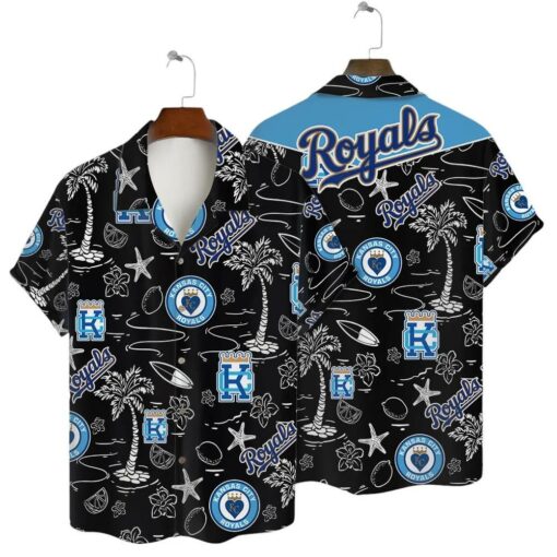 Kansas City Royals Summer Tropics Summer Hawaiian Shirt