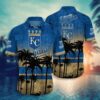 Kansas City Royals Sunset Palms Summer Hawaiian Shirt