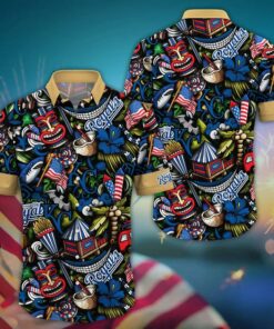 Kansas City Royals Tiki Carnival Summer Hawaiian Shirt