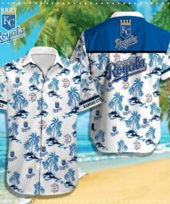 Kansas City Royals Tropical Paradise Summer Hawaiian Shirt