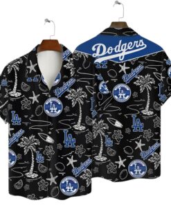 Los Angeles Dodgers Beach Icons Summer Hawaiian Shirt
