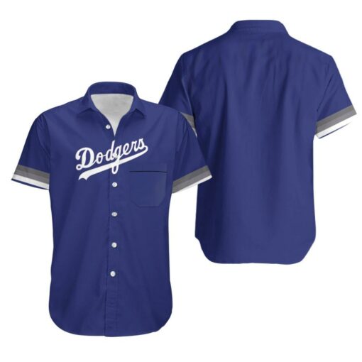 Los Angeles Dodgers Classic Blue Summer Hawaiian Shirt