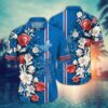 Los Angeles Dodgers Elegant Floral Burst Summer Hawaiian Shirt