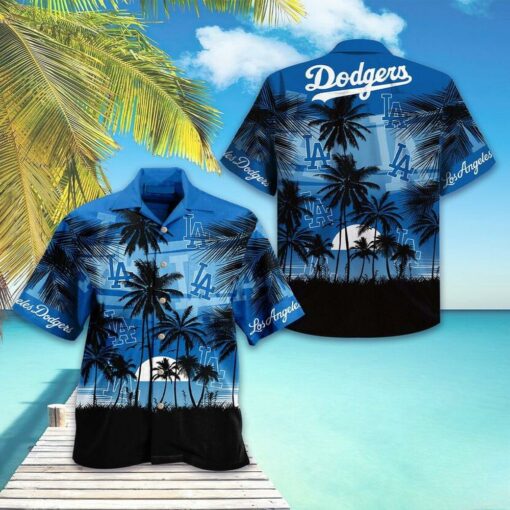Los Angeles Dodgers Ocean Breeze Summer Hawaiian Shirt