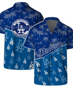 Los Angeles Dodgers Palm Paradise Summer Hawaiian Shirt