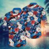 Los Angeles Dodgers Patriotic Floral Summer Hawaiian Shirt