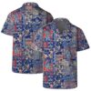 Los Angeles Dodgers Retro Patchwork Summer Hawaiian Shirt