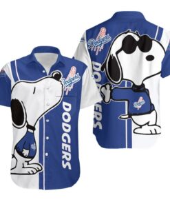 Los Angeles Dodgers Snoopy Lover Summer Hawaiian Shirt
