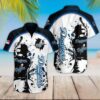 Los Angeles Dodgers Splatter Baseball Summer Hawaiian Shirt