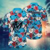 Miami Marlins Floral Paradise Summer Hawaiian Shirt