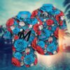 Miami Marlins Full Bloom Summer Hawaiian Shirt
